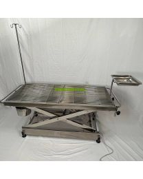 Veterinary Surgical Table,Electric Operating Table For Animals,Dental Treatment Table for Pet Clinic,Hand-Held Controls Raise And Lower,Table Height Adjustable 41~95CM