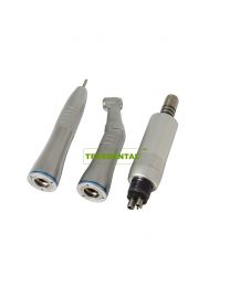 Inner Water Spray Push Button Low Speed Handpiece Set, Self-lubricated Function of Air Motor, with Ball Bearing