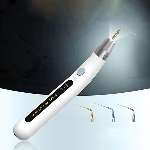 New Led Dental Cordless Ultrasonic Activator With 3pcs Endodontic Irrigation Working Tips ,Rechargeable ,For Root Canal Preparation